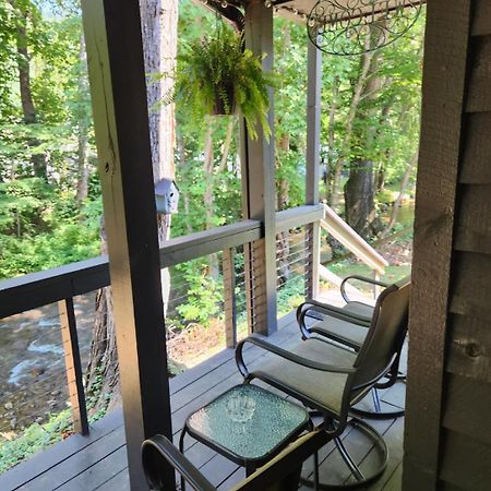 J.Creek Retreat, Creekside Townhouse +1 Car Garage Villa Maggie Valley Exterior foto