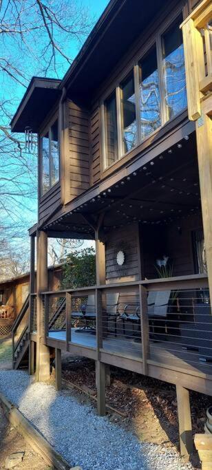 J.Creek Retreat, Creekside Townhouse +1 Car Garage Villa Maggie Valley Exterior foto